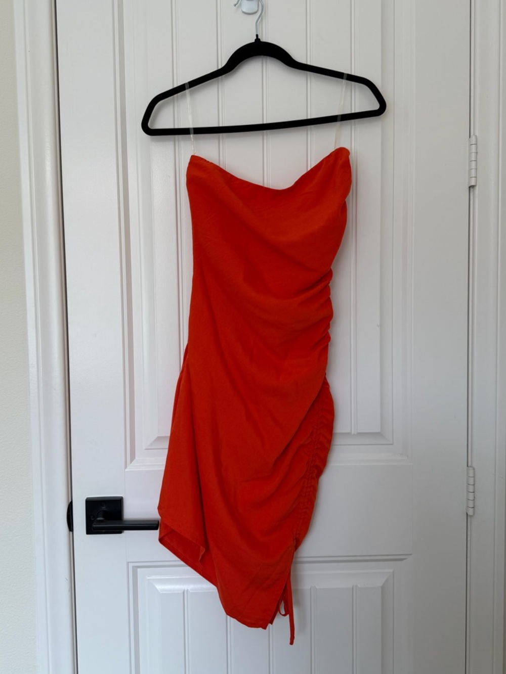 SNDYS. x MOLLY KING NWT | Nobu Dress in Orange - Picture 2 of 10